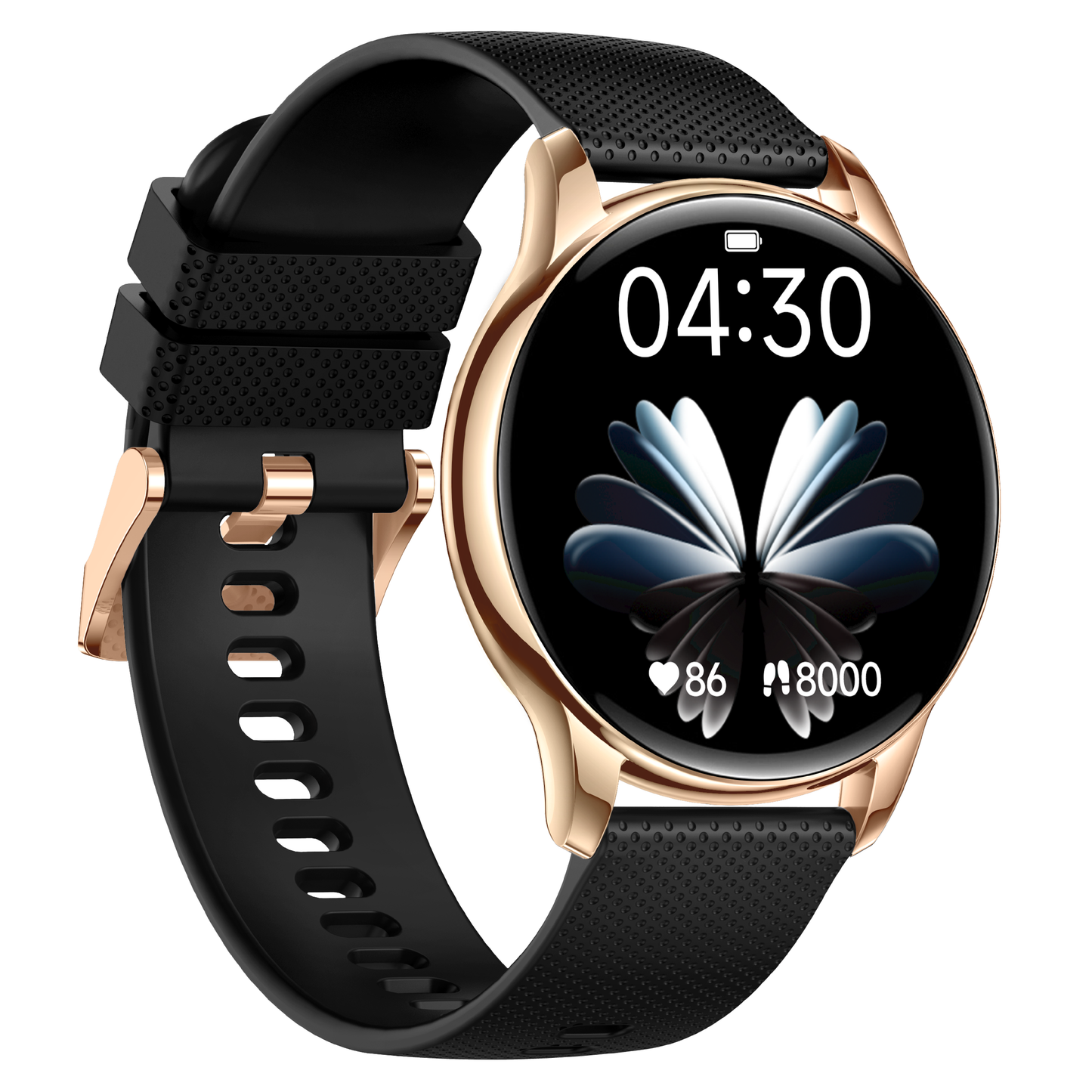 SMARTWATCH DAMSKI ZEGAREK MENU PL ROZMOWY PULS TLEN CIŚNIENIE KROKI